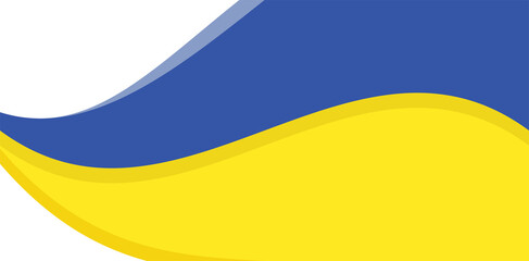 Background with the Ukrainian flag. Vector graphics