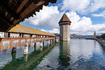 Unterwegs in Luzuern Kappelbrücke