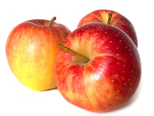 Three Red Apples