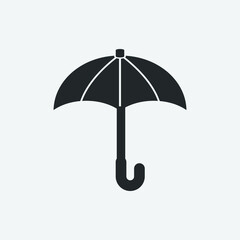 umbrella vector icon illustration sign 