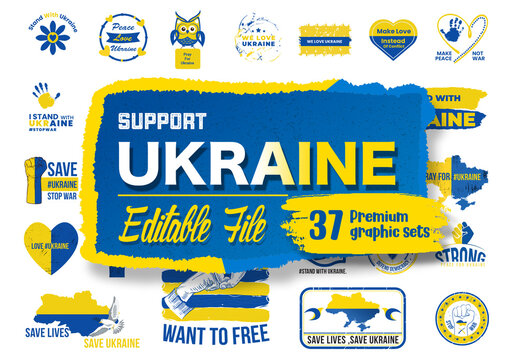 Ukraine Svg Design Bundle Graphic Set