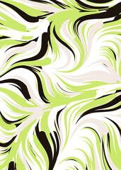 Fototapeta premium Abstract Perlin Noise Geometric Pattern generative computational art illustration
