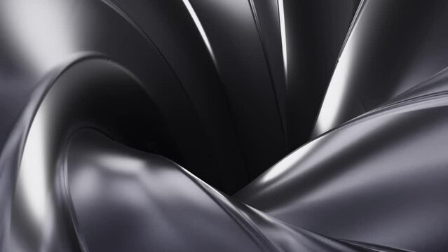 Gray and purple blob. Design. Blots in 3d format like jelly seem to be dragged down into abstraction.