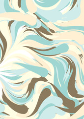 Abstract Perlin Noise Geometric Pattern generative computational art illustration