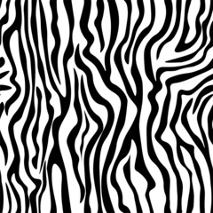 Abstract seamless vector pattern of zebra skin.Abstract print from the skin of wild animals. For print, web, home decor, fashion, surface, graphic design