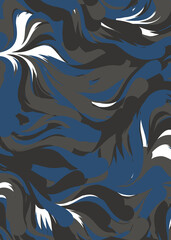 Abstract Perlin Noise Geometric Pattern generative computational art illustration