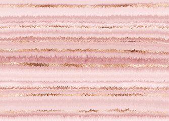 Agate slice background texture with wavy gold stripes.