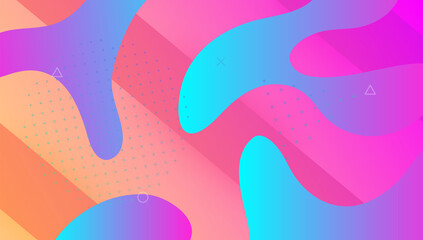 Liquid Banner. Wave Landing Page. Trendy Frame. Blue Plastic Shape. Fluid Texture. Digital Flyer. Spectrum Wallpaper. Flat Gradient Poster. Lilac Liquid Banner