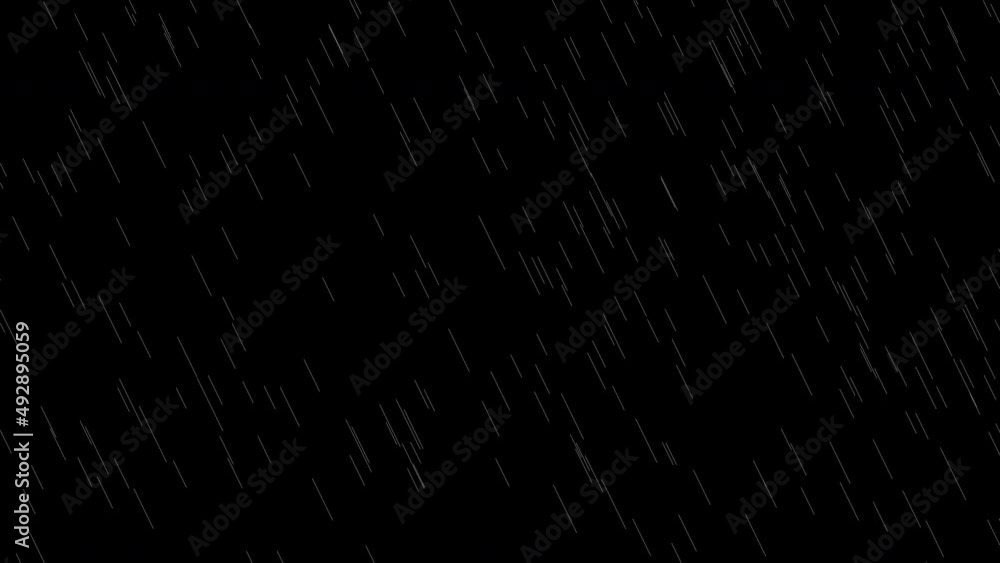 Poster rain. computer generated 3d render