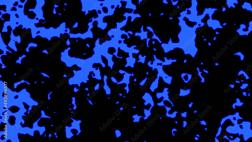 Poster abstract blue geometric seamless pattern background. abstract stripes kaleidoscope. psychedelic colo