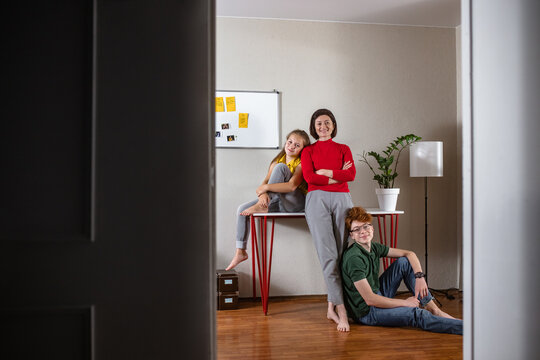 Family Home Portrait