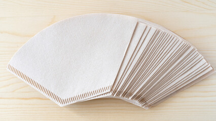 無漂白のコーヒーフィルター