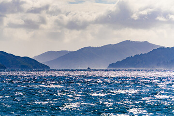 Beautiful scenery at a lake