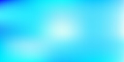 Light blue vector gradient blur pattern.