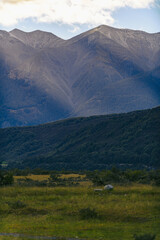 Fototapeta premium Mountain scenery in New Zealand