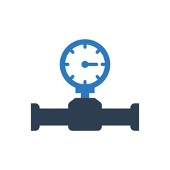 pressure meter icon - pressure valve icon