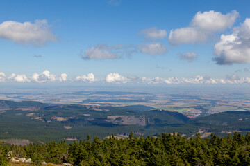 Ausblick vom Brocken, Harz