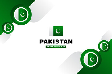 Pakistan Resolution Day Background Event