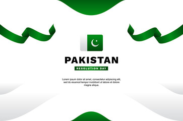Pakistan Resolution Day Background Event