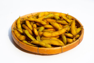 Pigeon pea boiled on white