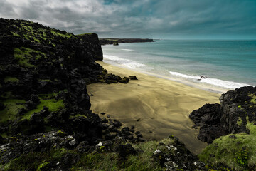 Snaefellsjokull National park in iceland.