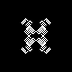 abstract flat line dynamic corporate