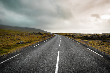 Fototapeta premium Snaefellsjokull National park in iceland.