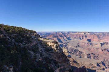 The vast expanse that is the Grand Canyon.