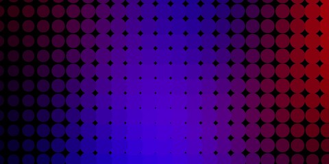 Light Blue, Red vector layout with circle shapes.