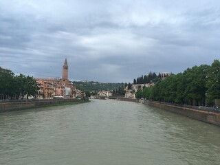 bridge over the river