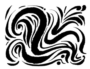 Zebra print - Hand drawn pattern illustrations - vector