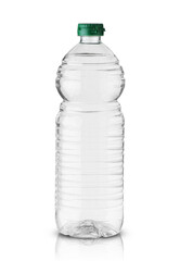 large plastic bottle with vinegar