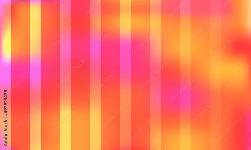 Aufkleber abstract red and orange blurred gradient mesh background in bright colorful smooth. easy editable so