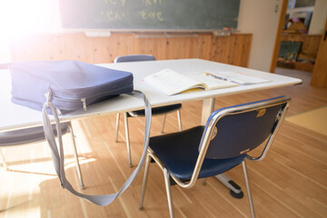 学校や塾のイメージに使いやすい教室のイメージ