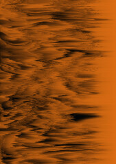 Fototapeta na wymiar Abstract modern black and orange signal background