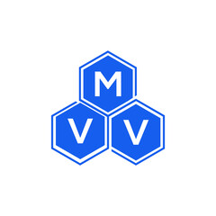 MVV letter logo design on White background. MVV creative initials letter logo concept. MVV letter design. 