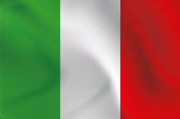 Italy national flag illustration background  image