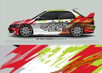 Obraz premium car graphic background vector. abstract lines vector with modern camouflage design concept for truck and vehicles graphics vinyl wrap 