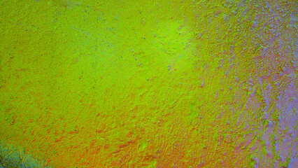 Beautiful bright colorful street art graffiti background. Abstract creative spray drawing fashion colors on the walls of the city. Urban Culture gradient texture, copyspace backdrop