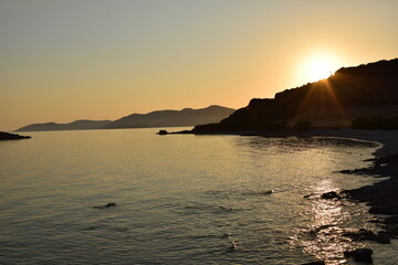 Sunset, Sardinia, Italy