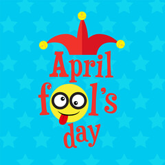 April fool's day, Typography, Colorful vector
