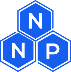 NNP letter logo design on White background. NNP creative initials letter logo concept. NNP letter design. 