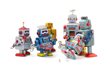 ブリキ、ロボット
