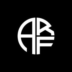 ARF logo ARF icon ARF vector ARF monogram ARF letter ARF minimalist ARF triangle ARF flat Unique modern flat abstract logo design. 