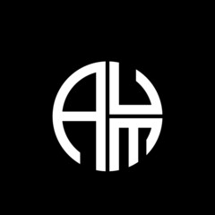 Obraz premium AUM logo AUM icon AUM vector AUM monogram AUM letter AUM minimalist AUM triangle AUM flat Unique modern flat abstract logo design. 