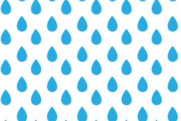 Pattern with blue drops