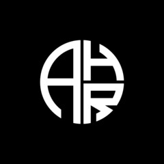 AHR logo AHR icon AHR vector AHR monogram AHR letter AHR minimalist AHR  
triangle AHR flat Unique modern flat abstract logo design. 