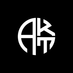 AKT logo AKT icon AKT vector AKT monogram AKT letter AKT minimalist AKT  
triangle AKT flat Unique modern flat abstract logo design. 