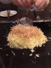 Japanese monja grill