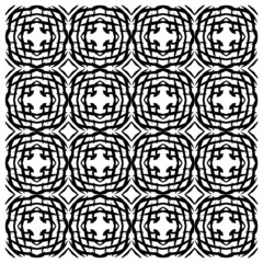 black and white seamless pattern illustration vector design geometric pattern 
